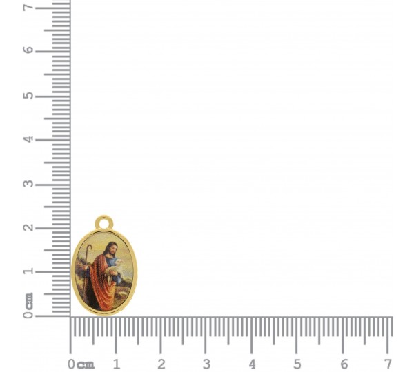 Pingente Jesus Ouro 23mm