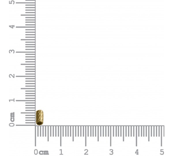 Passador Ouro Trabalhado 6mm