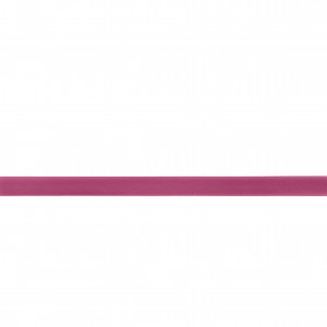 Tira Chata de Couro Sintético Rosa Pink 5mm