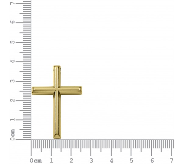 Pingente Cruz Ouro 38mm