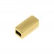 Passador Retangular Ouro 12mm