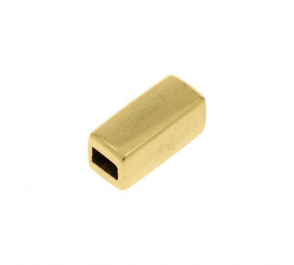 Passador Retangular Ouro 12mm