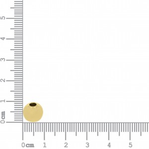 Passador Redondo Ouro 10mm