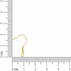 Base para Brinco Anzol Ouro 20mm
