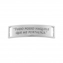 Bridão Tudo Posso Naquele Que Me Fortalece Níquel 51mm