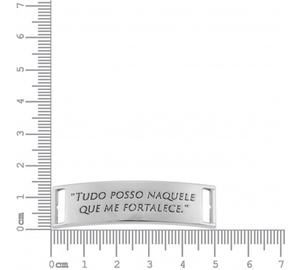 Bridão Tudo Posso Naquele Que Me Fortalece Níquel 51mm