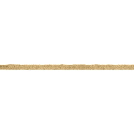 Cordão de Camurça Bege 3mm