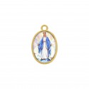 Pingente Nossa Senhora das Graças Ouro 23mm