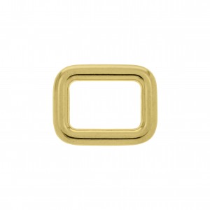 Argola Quadrada Ouro 32mm