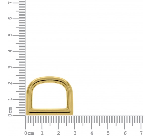 Meia Argola Ouro 29mm