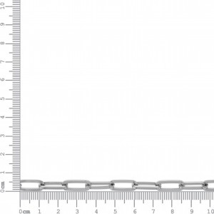 Corrente Níquel 1,20mm de Espessura com Elo de 10,30mm