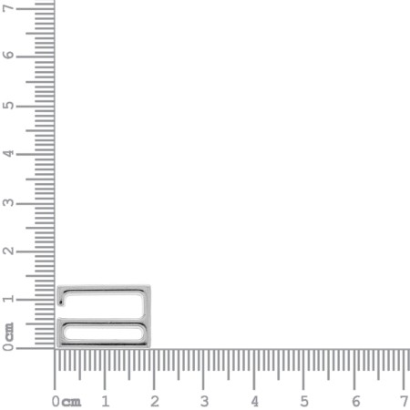 Gancho Regulador de Alça Níquel 19mm