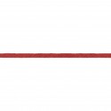 Tira Camurça Vermelho Melancia 3mm