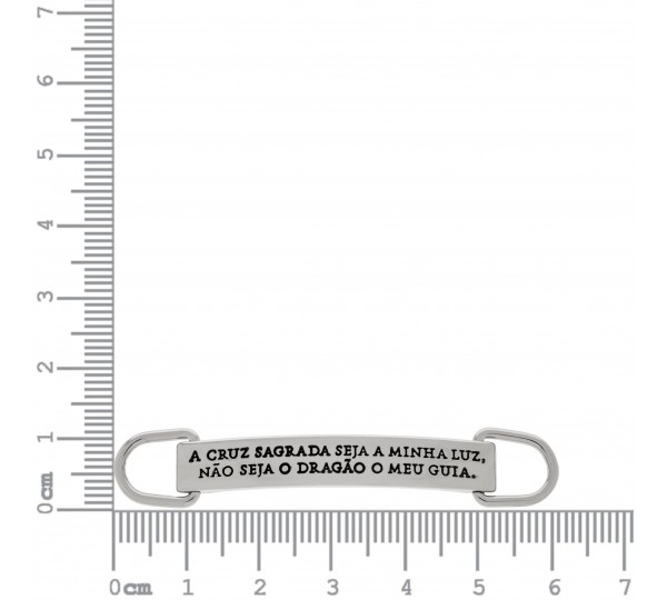 Bridão Oração de São Bento Níquel 43mm
