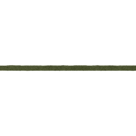 Cordão de Camurça Verde Musgo 3mm