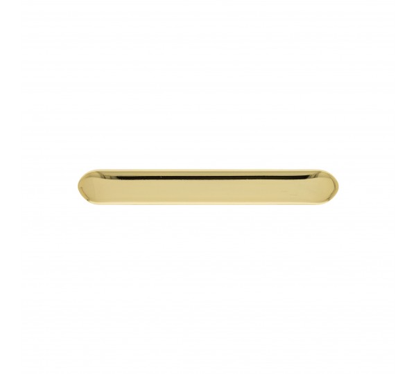 Placa Retangular Ouro com Garra 55mm