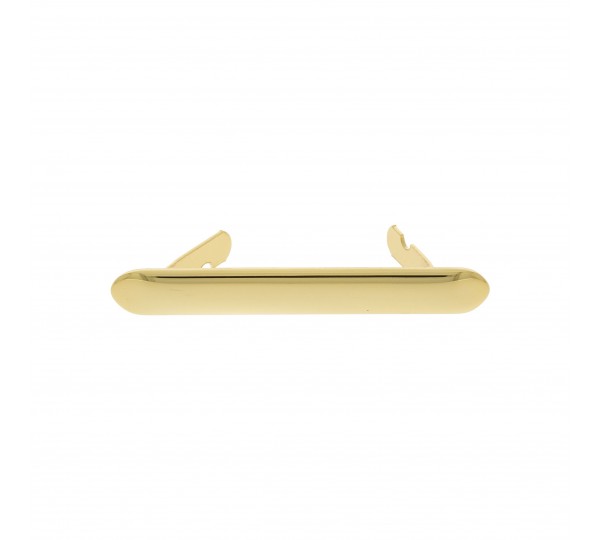 Placa Retangular Ouro com Garra 55mm