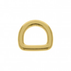 Meia Argola Ouro 17mm