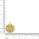 Medalha de Coruja Ouro 20mm