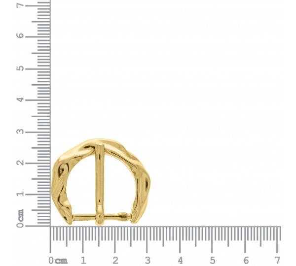 Fivela Ondulada Ouro 31mm