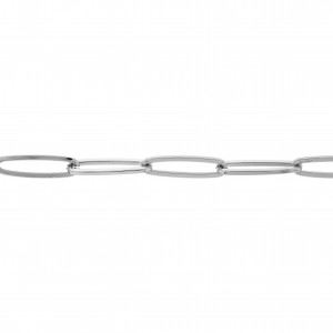 Corrente Elo Cartier Níquel 6,80mm