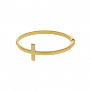 Pulseira Cruz Ouro 74mm