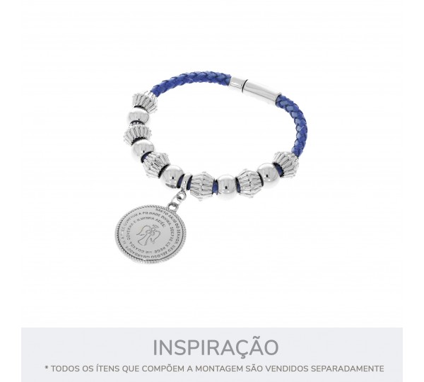 Fechamento Imã Tubo Curvo Níquel 22mm