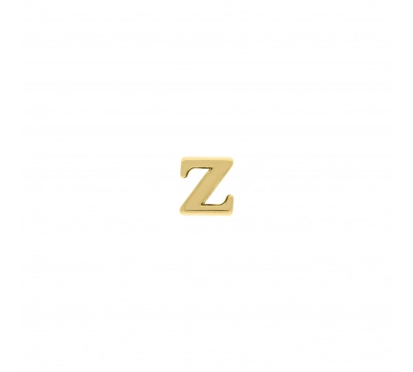 Passador Letra Z Ouro 10mm
