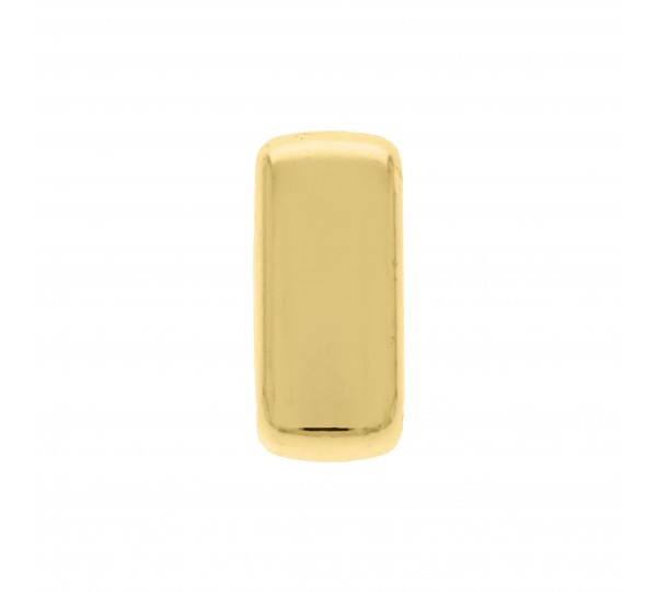 Passador Retangular Ouro 12mm