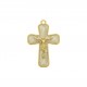 Pingente Jesus Crucificado Ouro com Pérola 43mm