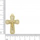 Pingente Jesus Crucificado Ouro com Pérola 43mm