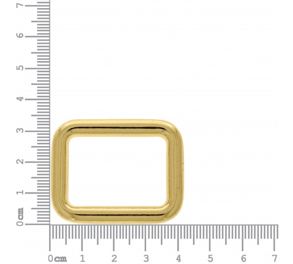 Argola para Bolsa Quadrada Ouro 42mm