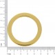 Argola Injetada Ouro 52mm