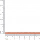 Tira Camurça Laranja 3mm