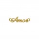 Pingente Amor Ouro 34mm