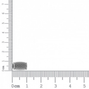 Entremeio Texturizado Níquel 12mm