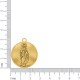 Pingente Medalha Ave Maria Ouro 32mm