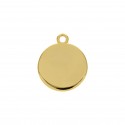 Pingente Medalha Ouro sem Argola 32mm