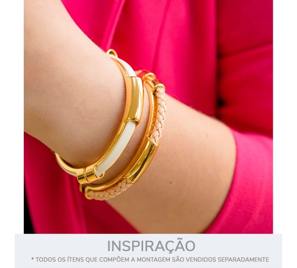 Base para Pulseira Ouro 76mm