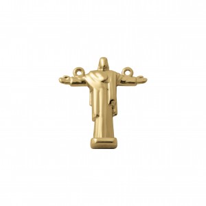 Pingente Cristo Redentor Ouro 24mm