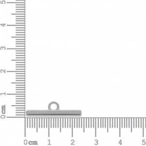 Fechamento Retangular Níquel 24mm