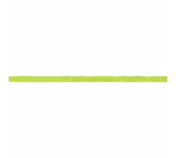 Tira Chata Verde de Camurça 3mm