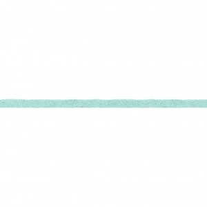 Tira Chata Azul de Camurça 3mm