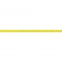 Cordão de Camurça Amarelo 3mm