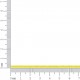 Cordão de Camurça Amarelo 3mm
