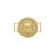 Bridão Tigre Ouro com Pérola 40mm
