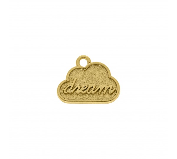 Pingente Nuvem Dream Ouro 17mm