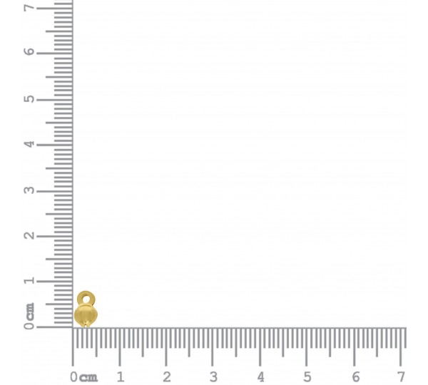 Fecho Tip Ouro 8mm