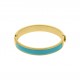 Pulseira Ouro com Azul Tiffany 68mm