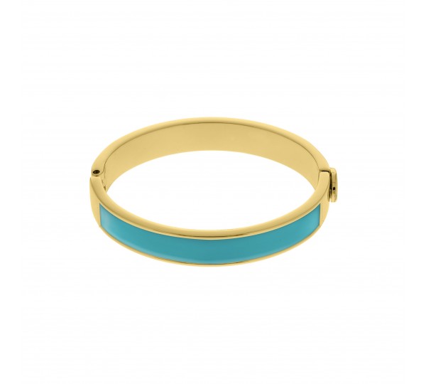 Pulseira Ouro com Azul Tiffany 68mm